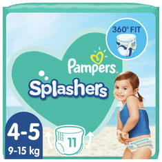 Pampers pelene gaćice za vodu Splashers 4-5 (9-15 kg) 11 komada