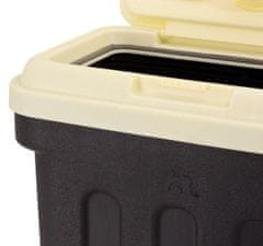 Kutija za hranu za pse Dry Box crna/krem, 15 kg