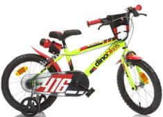 Dino bikes Bicikl za dječake DINO 416, 16 cola, žuta