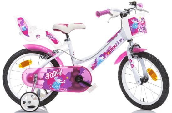 Dino bikes bicikl za djevojčice DINO 166 16", roza