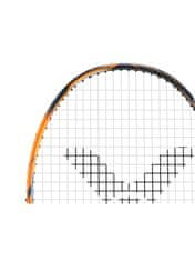 Victor JetSpeed ​​S 08B reket za badminton, crno-narančasti