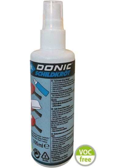 Donic Schildkrot sprej za čišćenje reketa za stolni tenis, 100 ml