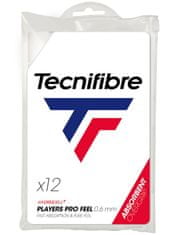 Tecnifibre Pro Players Feel grip, 12 komadav, bijeli