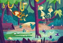 Ravensburger Puzzle & Play Ekspedicija u džungli, 2 x 24 dijelova