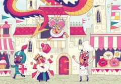 Ravensburger Puzzle & Play Zmaj u dvorcu, 2 x 24 dijelova