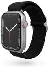 EPICO remen za Apple Watch 38/40/41 mm, tekstilni, pleteni, crni (63318141300001)