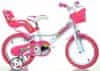 Unicorn 14 dječji bicikl, ružičasti