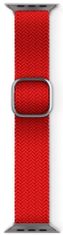 EPICO remen za Apple Watch 42/44/45 mm, tekstilni, pleteni, crveni (63418141400001)