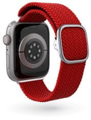 EPICO remen za Apple Watch 38/40/41 mm, tekstilni, pleteni, crveni (63318141400001)