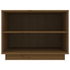 Vidaxl Ormarić za cipele boja meda 60 x 34 x 45 cm od masivne borovine