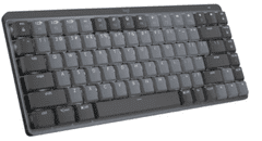 Logitech MX Mechanical MINI Minimalist tipkovnica, bežična, Slo g., grafitna (920-010780)