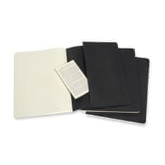 Moleskine Cahier Journals bilježnice, XL, točkice, meki uvez, crne