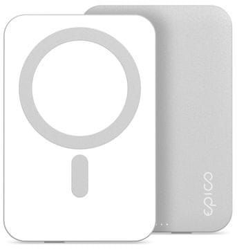 EPICO stanica za punjenje s podrškom za instalaciju MagSafe , 5000 mAh, aluminijska, srebrna (9915112100056)