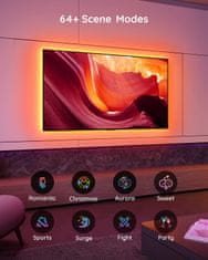 Govee TV Backlight ambijentalno pozadinsko osvjetljenje za TV, LED, 116 cm - 152 cm (46-60), RGB