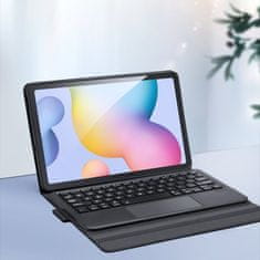 Dux Ducis Wireless Keyboard maskica s tipkovnicom za Samsung Galaxy Tab S6 Lite, crno