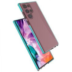 MG Spring Case silikonska maska za Samsung Galaxy S22 Ultra, crno