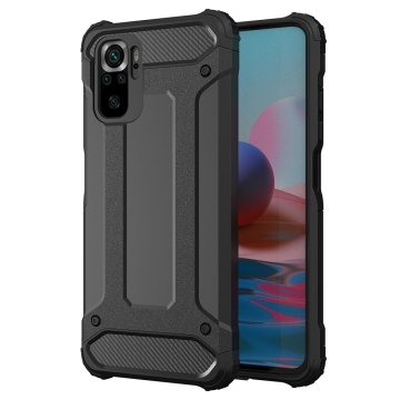MG Hybrid Armor maska za Xiaomi Redmi Note 10 Pro, crno