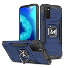 MG Ring Armor maska za Samsung Galaxy A03s, plava
