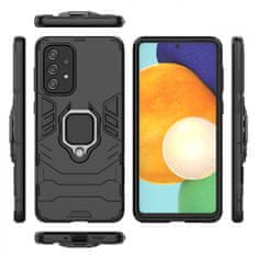 MG Ring Armor maska za Samsung Galaxy A73, crno