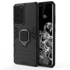 MG Ring Armor maska za Samsung Galaxy S22 Ultra, crno
