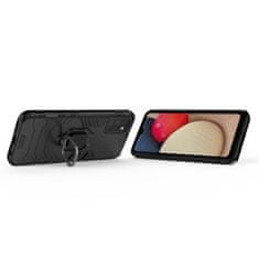 MG Ring Armor maska za Samsung Galaxy A03s, crno