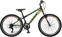 Polar Sonic bicikl, dječji, 24, crno-zeleni (E242S31201)
