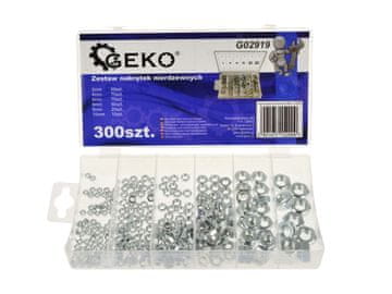 GEKO Set matica od nehrđajućeg čelika 300 kom