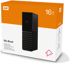 Western Digital My Book vanjski disk, 16 TB, USB 3.0 (WDBBGB0160HBK-EESN)