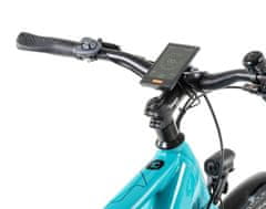 Econic One Urban električni bicikl, s prtljažnikom, XL, plavi