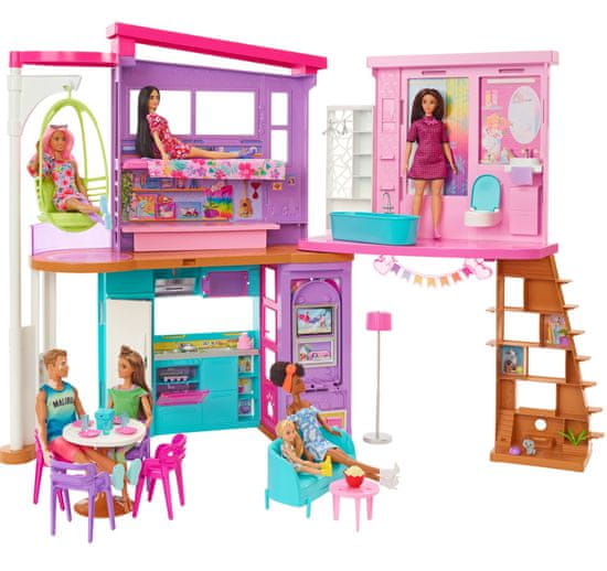 Mattel Barbie kuća za zabavu u Malibu HCD50