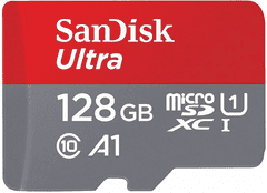 SanDisk Ultra microSDXC kartica, 128 GB (SDSQUAR-128G-GN6MN)