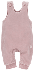 PINOKIO hlače za djevojčice s naramenicama Hello, za bebe, roza, 56 (1-02-2208-27)