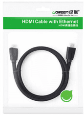 Ugreen kabel, HDMI v2.0, 2 m, crna (40410)