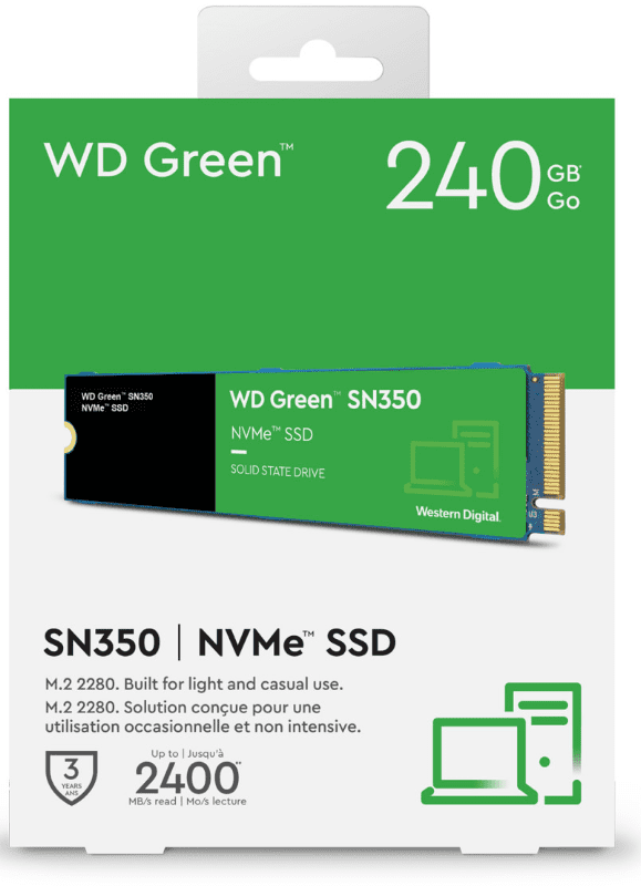 Green sn350. WD Green sn350 240gb.