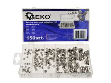 GEKO Set krajnjih zaštitnih matica 150 kom