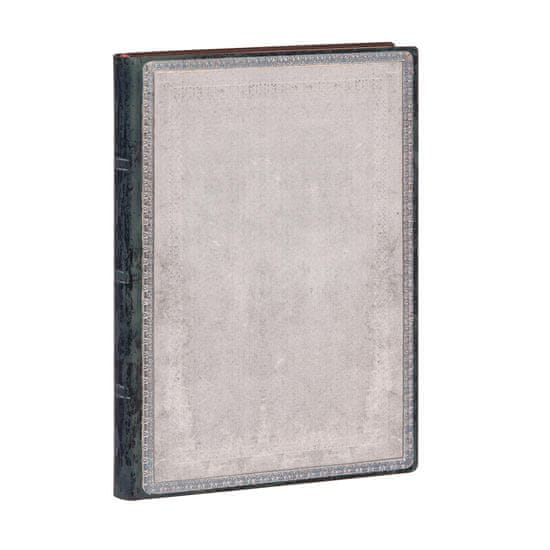 Paperblanks Flexis bilježnica, M, bez crta, meki uvez, siva