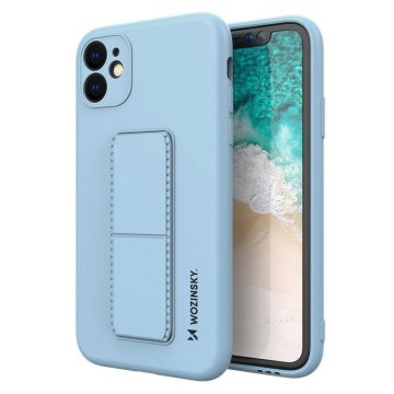 WOZINSKY Wozinsky Kickstand maska za Xiaomi Redmi 10X 4G / Note 9, svijetlo plava