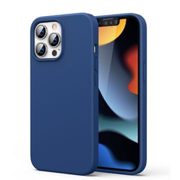 Ugreen Gumena fleksibilna silikonska futrola za iPhone 13 Pro Max plava