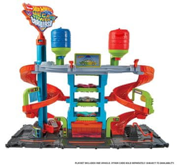 Hot Wheels City Color Shifters Spiralna autopraonica HDP05