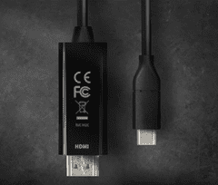 AXAGON kabel USB-C na HDMI, 4K/60Hz, 1,8 m, crna (RVC-HI2C)