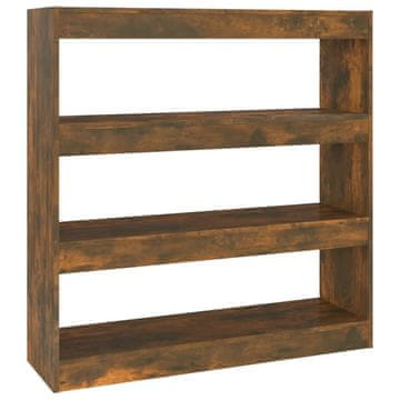 Vidaxl Ormarić / sobna pregrada boja dimljenog hrasta 100x30x103 cm