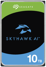 Seagate SkyHawk tvrdi disk (HDD), 10TB, 7200, 256MB, SATA, 6Gb/s (ST10000VE001)