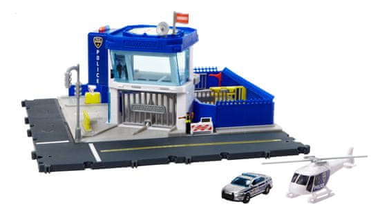 Matchbox Igraći set Action Drivers - policijska postaja sa svjetlima i zvukom HBD74
