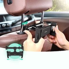 Ugreen Držač za pametni telefon i tablet u automobilu za naslon za glavu, crni
