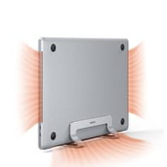 Ugreen Vertikalni držač za MacBook prijenosno računalo i tablet, aluminij, srebrni