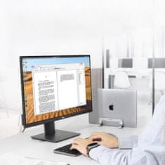 Ugreen Vertikalni držač za MacBook prijenosno računalo i tablet, aluminij, srebrni