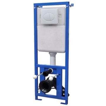 Vidaxl Ugradbeni spremnik 11 l 41x14x(110-125) cm