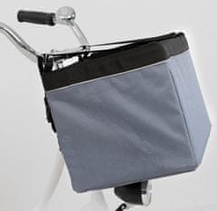 Trixie Front-Box transportna košara za kormilo, 38x25x25cm, siva (max. 6 kg)