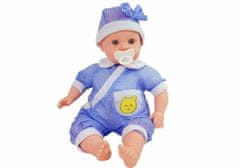 Lean-toys Lutka plava odjeća 45 cm