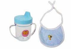Lean-toys Lutka plava odjeća 45 cm